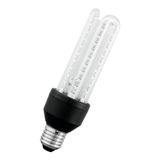 LED E27 Tube 230V 10W Blacklight Blue effect