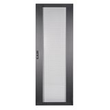 Metal door perforated 80% for S-RACK 42U, W=800, RAL9005