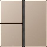 Cover kit 4-gang, complete A404TSAPANM14