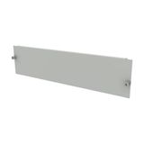 ProfiSNAP Front Plate, for enclosure width 600mm, H=125mm, blind