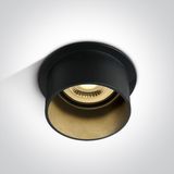 BLACK GU10 10W DARK LIGHT