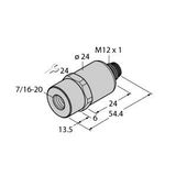 Pressure Transmitter Ratiometric Output (3-Wire)   PT300PSIG-1018-U6-H1143