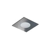 PANLUX LED lamp SQUARE 5W 400lm 4000K silver brushed IP65