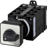 T3-7-67/Z Reversing multi-speed switches, T3, 32 A, rear mounting, 7 contact unit(s), Contacts: 14, 60 °, maintained, With 0 (Off) position, 2-1-0-1-2, SOND 29,