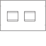 Kit MCCB 2x400/630A L600mm vertical
