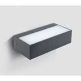 ANTHRACITE WALL LIGHT 2x4,5W WW IP54 230v