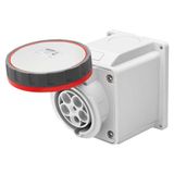 Wall Receptacle IP67 3P+N+T 63A 400V 6H