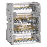 Branch terminal main, 4-pole, 125A, input 2x25mm², output 5x6mm²