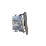 Surface-mounted box - an element extending a single box folded to multiple frames, (Complete product), Simon 24, IP20, white