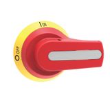 RED PISTOL GRIP HANDLE