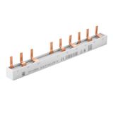 Phase busbar (Terminals), 63, Number of poles: 9, Insulated: Yes