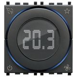 IoT dial thermostat FAN 2M grey