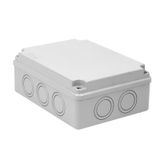 Hermetic box with weaknesses