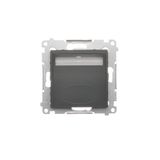 LED luminaire, 14V, black matt