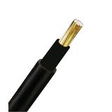 PVC Insulated Heavy Current Cable 0,6/1kV NYY-O 1x95rm bk (The price is shown without markup on metals. Request a quote for accurate information)