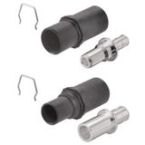 HDC insert, Pin, Crimp connection, Size: 550