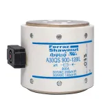Fuse A30QS 300VAC 300VDC 900A Hockey Puck, Bolt-In IL Indicator