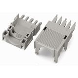 Strain relief housing gray