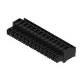 PCB plug-in connector, female plug, 3.81 mm, Number of poles: 14, 90°, Clamping yoke connection, Clamping range, max. : 1.5 mm², Box