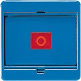 1-gang rocker with glass plate 561GLBL