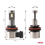 LED Headlights Series H25 CANBUS H8 H9 H11 H16 12V 31W AMIO-04713