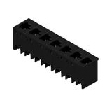 PCB plug-in connector, male header, THT/THR solder connection, Pitch in mm (P): 7.50 mm, Number of poles: 7, 180°, Tube