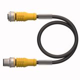 Actuator and Sensor Cable, PUR Extension Cable   RKC4.4T-0.6-RSC4.4T/TXL3013