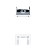 PANOS EVO Q140L 9W 840 LDO AL WH - LED ceiling-recessed luminaire