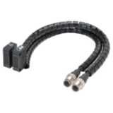 Photoelectric sensor, rectangular housing, infrared LED, through-beam, 15 m, PNP, Light-ON/Dark-ON, M12 pigtail connector with protective tube, 0.3 m E3Z 7264A