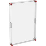 VMS 64 TRANSPARENT COVER + RED SCREWS