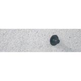 Bag of 10 screw-in anchors for necklaces - black