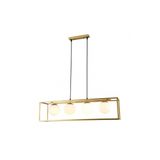 Ceiling fixture AVELIN 3,2287, AC220-240V,50/60Hz,4*E27, IP20,80CMX20CMX20CM, triple,  gold