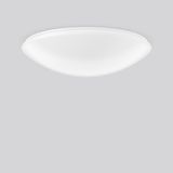FLAT POLYMERO, 37 W, 4400 lm, 840, white, on/off Ceiling and wall lumi