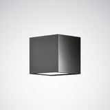 Wall and ceiling luminaire Skeo Q Lens Anthracite ETDD 9W 73lm asymmetric narrow (AE) IP65 IK08 3 SDCM