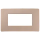 Plana Up 4M cover plate, matt terracotta