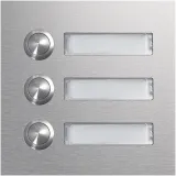 ELCO CZM-130 stainless steel module, push button module, number of buttons 3
