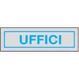 Information sign - Al - Dim: 210x52.5 mm
