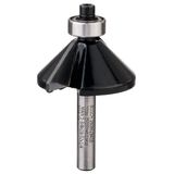 Chamfer bit, 1/4", D1 34.9 mm, B 13 mm, L 14.7 mm, G 56 mm, 45°