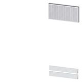 IP43 kit rear panel, W: 850 mm