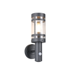 Paloma wall lamp E27 anthracite motion sensor
