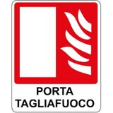 Fire sign - Al - Dimensions: 230x290 mm