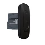 Connected local roller shutter switch with neutral, Valena Allure with Netatmo, Black