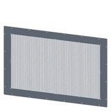 SIVACON, Roof, with Ventilation openings with Ventilation openings IP20, W: 1200 mm, T: 800 mm,