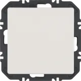 BER 24116189 Enocean wall transmitter module with Q.X rocker, polar white velvet