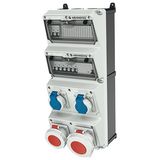 AMAXX contactdoos combinatie 4 modules