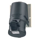 Mennekes Wall mounted recept., 16A4p7h500V, IP44 1344