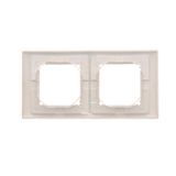 Single switch, (module), 10AX, quick connection, Inox, metallized