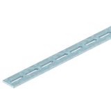 Flat steel perforated 40x5x3000 Steel Hot-dip galvanised zinc