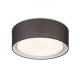 OTIS 50 ceiling black/white 230V LED E27 3x15W