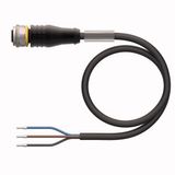 Actuator and Sensor Cable, PUR Connection Cable   RKS4T-3/TXL